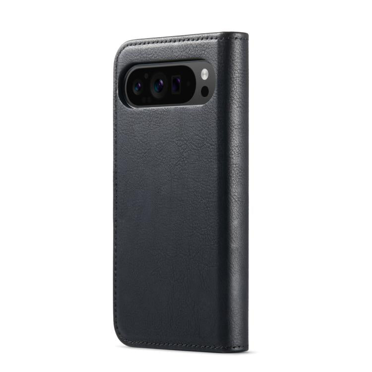 DG.MING Crazy Horse Texture Detachable Magnetic Leather Phone Case – Magnetic, Leather, TPU, For Google Pixel 10 Pro XL, For Google Pixel 10 / 10 Pro, For Google Pixel 9a, For Google Pixel 8a