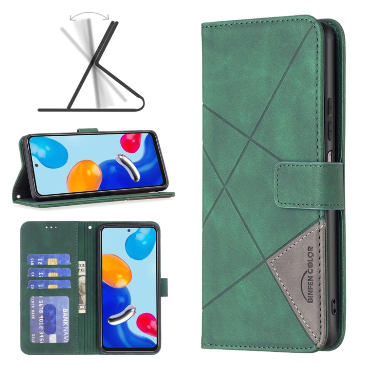 Magnetic Buckle Rhombus Texture Leather Phone Case – Magnetic, Card Slot, Leather, For Google Pixel 9, For Google Pixel 8a, For Google Pixel 8 Pro, For Google Pixel 8 For Google Pixel 8 Pro Green