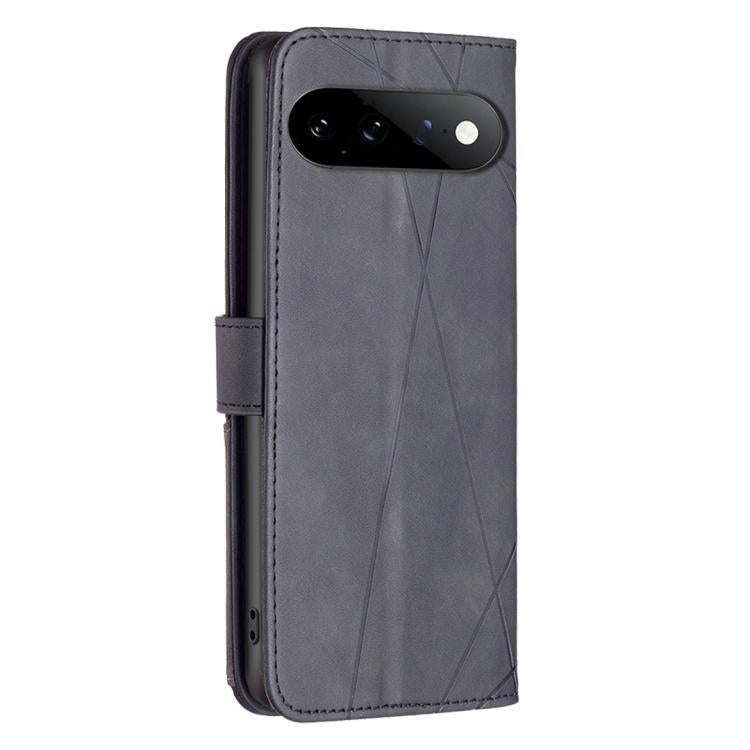 Magnetic Buckle Rhombus Texture Leather Phone Case – Magnetic, Card Slot, Leather, For Google Pixel 11 / 11 Pro, For Google Pixel 10a, For Google Pixel 9A, For Google Pixel 9 Pro