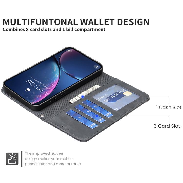 Magnetic Buckle Rhombus Texture Leather Phone Case – Magnetic, Card Slot, Leather, For Google Pixel 11 / 11 Pro, For Google Pixel 10a, For Google Pixel 9A, For Google Pixel 9 Pro