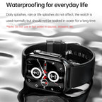TK12 Smart Watch – 1.96" Screen, IP67 Waterproof, ECG Monitoring (Black) #2