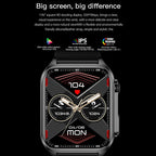 TK12 Smart Watch – 1.96" Screen, IP67 Waterproof, ECG Monitoring (Black) #2