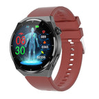 TK20 1.39 inch Silicone Band Smart Watch Supports ECG / Remote Families Care / Body Temperature Monitoring, Silicone Band (Red), Silicone Band (Black), Silicone Band (Blue) Silicone Band (Red) Red