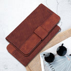 Geometric Embossed Leather Phone Case – Wear-resistant, Card Slot, Leather, For Infinix Note 40 4G, For Infinix Hot 40 / 40 Pro, For Infinix Smart 7 India / 7 Plus, For Infinix Smart 7 HD