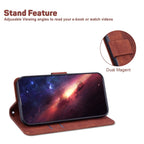 Geometric Embossed Leather Phone Case – Wear-resistant, Card Slot, Leather, For Infinix Note 40 4G, For Infinix Hot 40 / 40 Pro, For Infinix Smart 7 India / 7 Plus, For Infinix Smart 7 HD