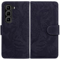 Tiger Embossing Pattern Flip Leather Phone Case – Card Slot, Flip, Leather, For Infinix Hot 50 Pro+ 4G, For Infinix Hot 50 4G, For Infinix Hot 50 5G, For Infinix Zero 40 4G / 5G