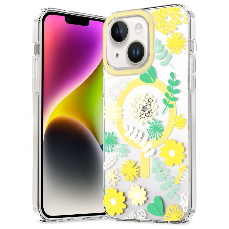 Phone Case – Magnetic (iPhone 15) For iPhone 15 Yellow Chrysanthemum