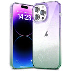 Star Gradient Phone Case, For iPhone 14 Pro Max, For iPhone 14 Pro, For... For iPhone 14 Pro Max Purple Green