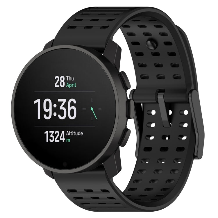 Watch Band – Silicone (Suunto 9 Peak Pro) For Suunto 9 Peak Pro Vertical Race Black