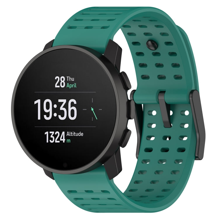 Watch Band – Silicone (Suunto 9 Peak Pro) For Suunto 9 Peak Pro Vertical Race Pine Green