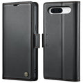 CaseMe 023 Butterfly Buckle Litchi Texture RFID Anti-theft Leather Phone Case – Card Slot, Leather, TPU, For Google Pixel 8, For Google Pixel 7a