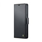 CaseMe 023 Butterfly Buckle Litchi Texture RFID Anti-theft Leather Phone Case – Card Slot, Leather, TPU, For Google Pixel 8, For Google Pixel 7a