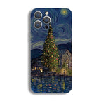 Precise Hole Oil Painting Pattern PC Phone Case, For iPhone 13 mini, For iPhone 12 For iPhone 13 mini Castle