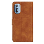 Seven Butterflies Embossed Leather Phone Case – Card Slot, Leather, TPU, For Motorola Moto G31, For Motorola Moto G60, For Motorola Moto G10, For Motorola Moto G50