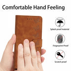 Seven Butterflies Embossed Leather Phone Case – Card Slot, Leather, TPU, For Motorola Edge 50 Pro, For Motorola Edge 50 Fusion, For Motorola Moto G84 5G, For Motorola Moto G54 5G