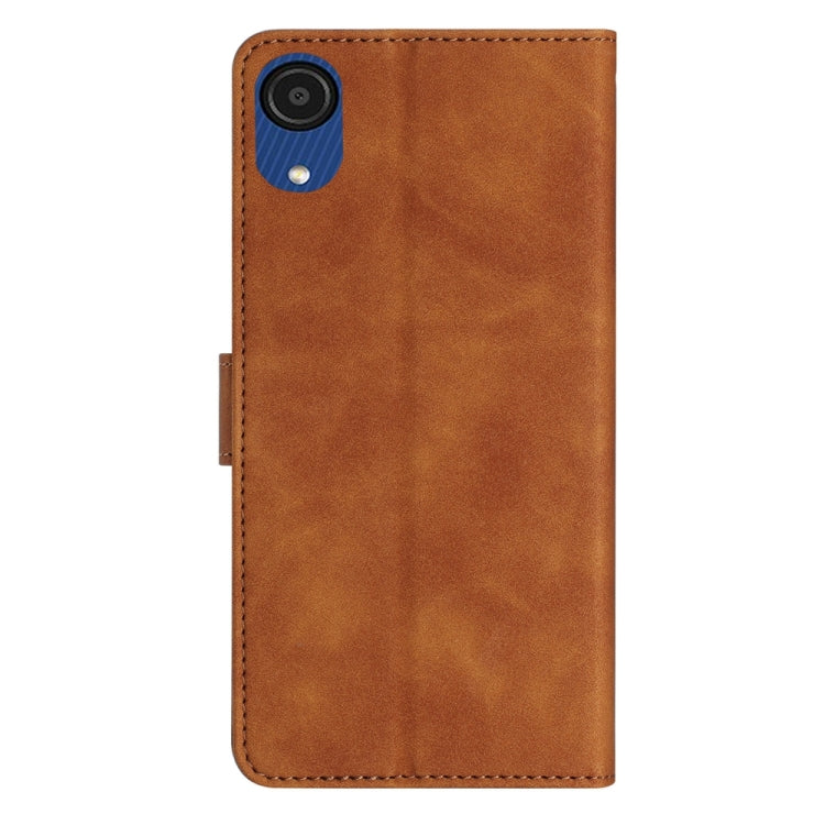 Seven Butterflies Embossed Leather Phone Case – Card Slot, Leather, TPU, For Samsung Galaxy A04 Core, For Samsung Galaxy S24+ 5G, For Samsung Galaxy A04s, For Samsung Galaxy S23 FE 5G