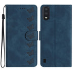 Seven Butterflies Embossed Leather Phone Case