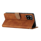 Seven Butterflies Embossed Leather Phone Case, For Samsung Galaxy M32, For Samsung Galaxy M52 5G, For Samsung Galaxy M53