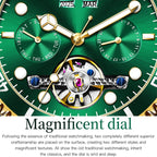 OLEVS 6605 Men Multifunctional Waterproof Mechanical Watch