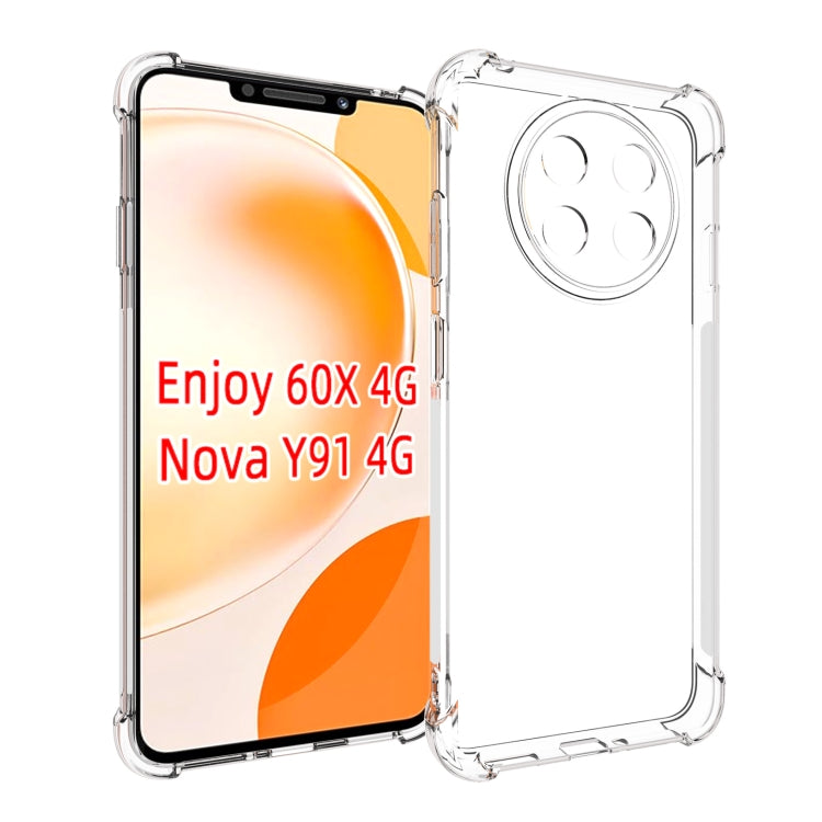 Shockproof Non-slip Thickening TPU Phone Case – Shockproof, TPU, Non-slip, For Huawei Pura 90 Pro Max / Pura 90 Ultra, For Huawei Pura 90 Pro, For Huawei Mate 80 Pro Max, For Huawei Mate 80 / 80 Pro, For Huawei Mate 70 Air 5G, For Huawei Pura 80 Pro 5G For Huawei Enjoy 60X nova Y91