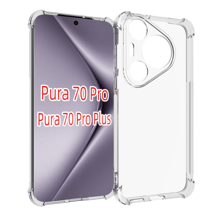 Shockproof Non-slip Thickening TPU Phone Case – Shockproof, TPU, Non-slip, For Huawei Pura 90 Pro Max / Pura 90 Ultra, For Huawei Pura 90 Pro, For Huawei Mate 80 Pro Max, For Huawei Mate 80 / 80 Pro, For Huawei Mate 70 Air 5G, For Huawei Pura 80 Pro 5G For Huawei Pura 70 Pro 70 Pro+