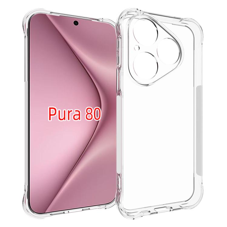 Shockproof Non-slip Thickening TPU Phone Case – Shockproof, TPU, Non-slip, For Huawei Pura 90 Pro Max / Pura 90 Ultra, For Huawei Pura 90 Pro, For Huawei Mate 80 Pro Max, For Huawei Mate 80 / 80 Pro, For Huawei Mate 70 Air 5G, For Huawei Pura 80 Pro 5G For Huawei Pura 80 5G