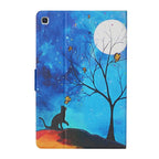 Colored Drawing Pattern Horizontal Flip Leather Case with Holder & Card Slots & Sleep / Wake-up Function, For Samsung Galaxy Tab S5e T720/T725, For Samsung Galaxy Tab S6 T860/T865, For Amazon Kindle Fire HD8 (2020), For Amazon Kindle Fire HD10 (2017)