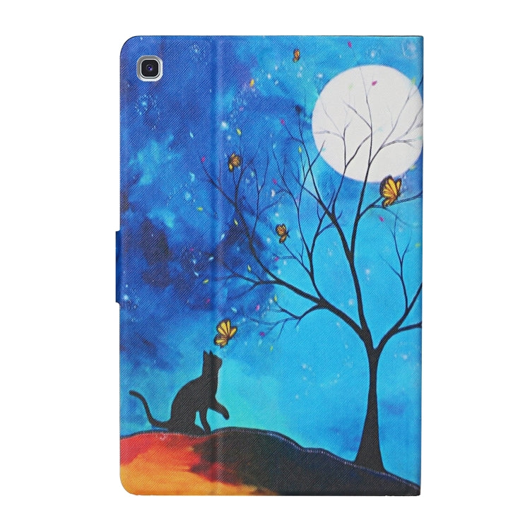 Colored Drawing Pattern Horizontal Flip Leather Case with Holder & Card Slots & Sleep / Wake-up Function, For Samsung Galaxy Tab S5e T720/T725, For Samsung Galaxy Tab S6 T860/T865, For Amazon Kindle Fire HD8 (2020), For Amazon Kindle Fire HD10 (2017)