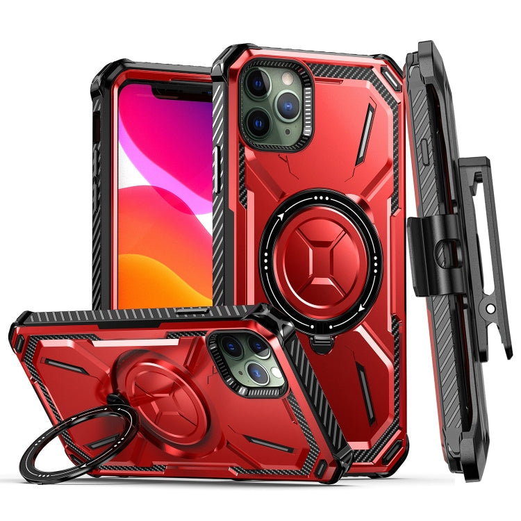 Armor Series Holder Phone Case with Back Clip, For iPhone 12, For... For iPhone 11 Pro Max Red