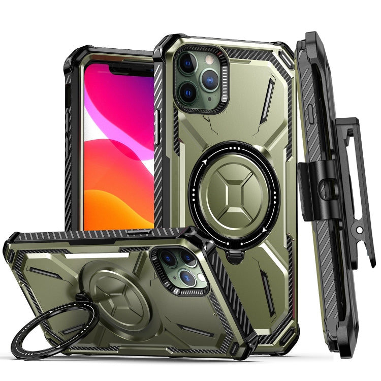 Armor Series Holder Phone Case with Back Clip, For iPhone 12, For... For iPhone 11 Pro Max Army Green