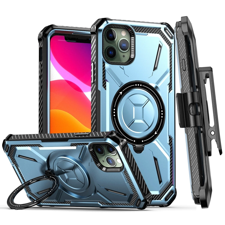 Armor Series Holder Phone Case with Back Clip, For iPhone 12, For... For iPhone 11 Pro Max Blue