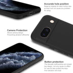 UC-3 Series Shockproof Frosted TPU Phone Case – Shockproof, TPU, For Google Pixel 8a, For Google Pixel 8 Pro, For Google Pixel 8, For Google Pixel 7a