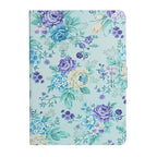 Flower Pattern Horizontal Flip Leather Case with Card Slots & Holder, For Samsung Galaxy Tab A 8.0 2019, For Samsung Galaxy Tab A 10.1 (2019), For Samsung Galaxy Tab S5e T720, For Samsung Galaxy Tab S6 Lite