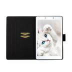 Flower Pattern Horizontal Flip Leather Case with Card Slots & Holder, For Samsung Galaxy Tab A 8.0 2019, For Samsung Galaxy Tab A 10.1 (2019), For Samsung Galaxy Tab S5e T720, For Samsung Galaxy Tab S6 Lite