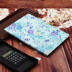 Flower Pattern Horizontal Flip Leather Case with Card Slots & Holder, For Samsung Galaxy Tab A 8.0 2019, For Samsung Galaxy Tab A 10.1 (2019), For Samsung Galaxy Tab S5e T720, For Samsung Galaxy Tab S6 Lite