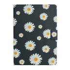 Flower Pattern Horizontal Flip Leather Case with Card Slots & Holder – Card Slot, Flip, Leather, For Samsung Galaxy Tab S6, For Amazon Kindle Fire 7 (2019), For Amazon Kindle Fire HD 8 (2020), For Amazon Kindle Fire HD 10