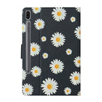 Flower Pattern Horizontal Flip Leather Case with Card Slots & Holder – Card Slot, Flip, Leather, For Samsung Galaxy Tab S6, For Amazon Kindle Fire 7 (2019), For Amazon Kindle Fire HD 8 (2020), For Amazon Kindle Fire HD 10