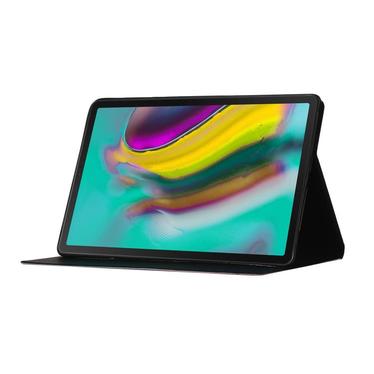 Flower Pattern Horizontal Flip Leather Case with Card Slots & Holder – Card Slot, Flip, Leather, For Samsung Galaxy Tab S6, For Amazon Kindle Fire 7 (2019), For Amazon Kindle Fire HD 8 (2020), For Amazon Kindle Fire HD 10