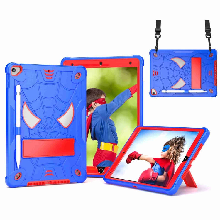 Tablet Case – Silicone (iPad 10) For iPad 10.2 2021 2020 2019 Blue + Red