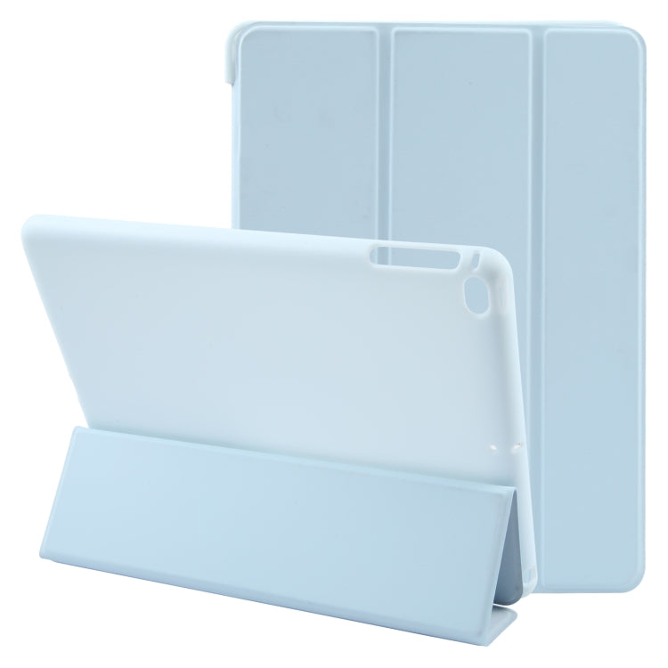 GEBEI Tablet Case – Shockproof, Leather, Foldable (iPad Pro 11 2025) For iPad 9.7 2018 & 2017 Air Air2 Sky Blue