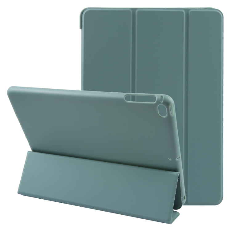 GEBEI Tablet Case – Shockproof, Leather, Foldable (iPad Pro 11 2025) For iPad 9.7 2018 & 2017 Air Air2 Dark Green