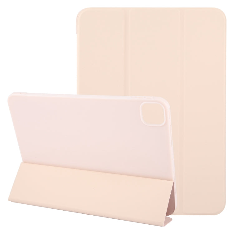 GEBEI Tablet Case – Shockproof, Leather, Foldable (iPad Pro 11 2025) For iPad Pro 11 2025 2024 Pink