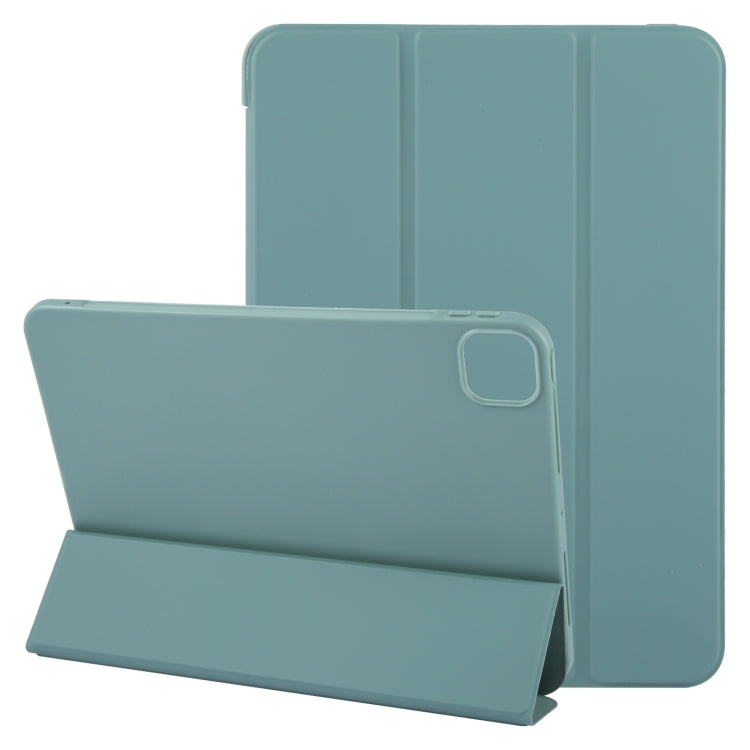 GEBEI Tablet Case – Shockproof, Leather, Foldable (iPad Air 13 2026) For iPad Pro 13 2025 2024 Dark Green