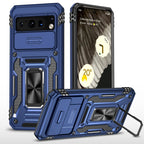 Armor PC + TPU Camera Shield Phone Case – Magnetic, TPU, For Google Pixel 8 Pro, For Google Pixel 8