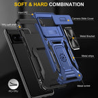Armor PC + TPU Camera Shield Phone Case – Magnetic, TPU, For Google Pixel 8 Pro, For Google Pixel 8
