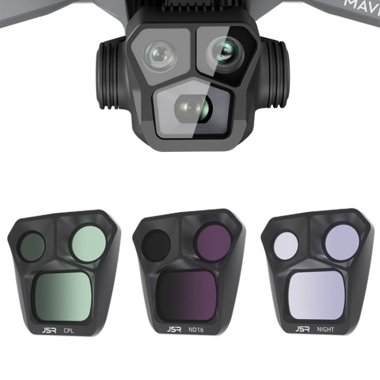 JSR GB 3 in 1 CPL ND16 NIGHT Lens Filter, 3 in 1 CPL ND16 NIGHT For DJI Mavic 3 Pro 3 in 1 CPL ND16 NIGHT For DJI Mavic 3 Pro