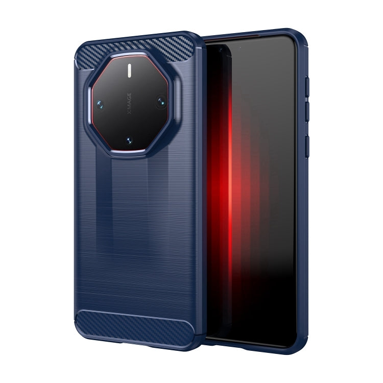 Brushed Texture Carbon Fiber TPU Phone Case – TPU, For Huawei nova Y72, For Huawei nova 12 Ultra, For Huawei Enjoy 70, For Huawei nova 12 Pro, For Huawei nova 12, For Huawei Mate 60 RS Ultimate, For Huawei Mate 60 Pro+, For Huawei Enjoy 60 Pro For Huawei Mate 60 RS Ultimate Blue