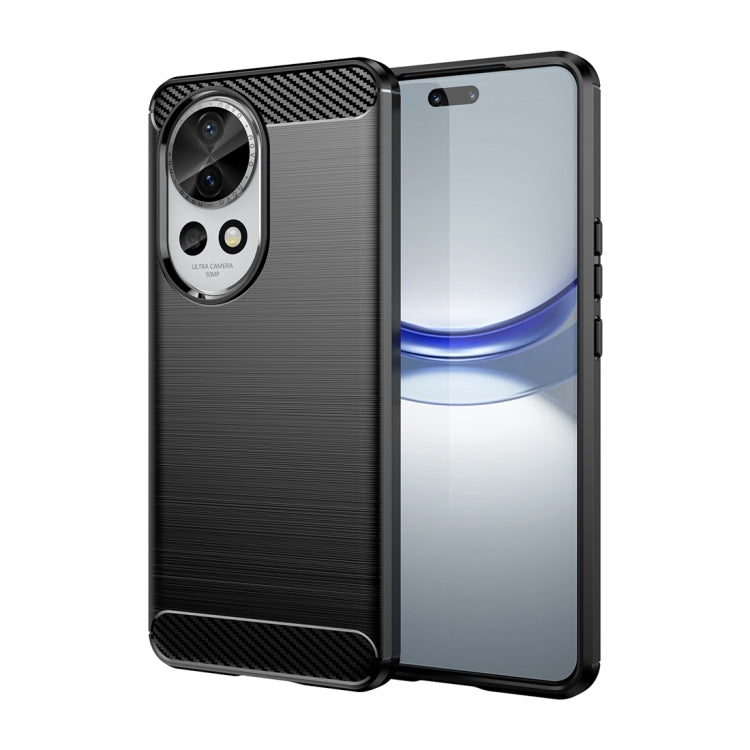 Brushed Texture Carbon Fiber TPU Phone Case – TPU, For Huawei nova Y72, For Huawei nova 12 Ultra, For Huawei Enjoy 70, For Huawei nova 12 Pro, For Huawei nova 12, For Huawei Mate 60 RS Ultimate, For Huawei Mate 60 Pro+, For Huawei Enjoy 60 Pro For Huawei nova 12 Ultra Black