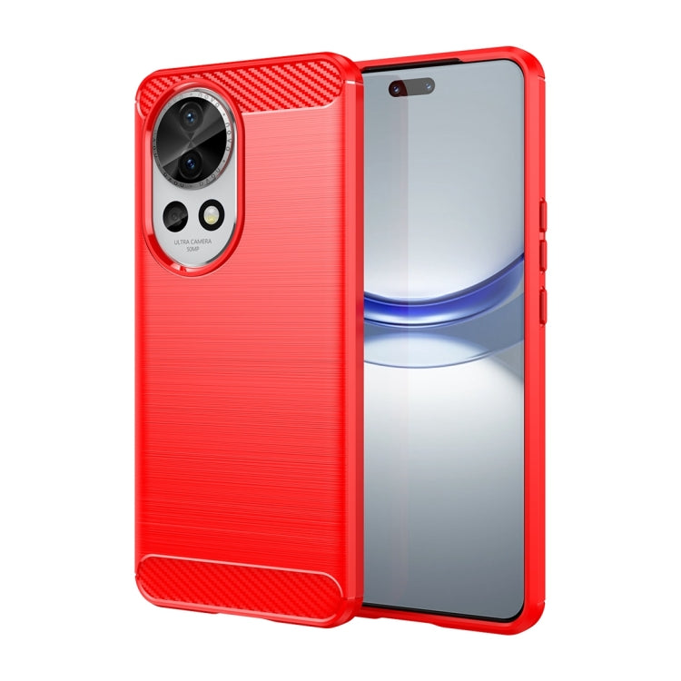 Brushed Texture Carbon Fiber TPU Phone Case – TPU, For Huawei nova Y72, For Huawei nova 12 Ultra, For Huawei Enjoy 70, For Huawei nova 12 Pro, For Huawei nova 12, For Huawei Mate 60 RS Ultimate, For Huawei Mate 60 Pro+, For Huawei Enjoy 60 Pro For Huawei nova 12 Pro Red