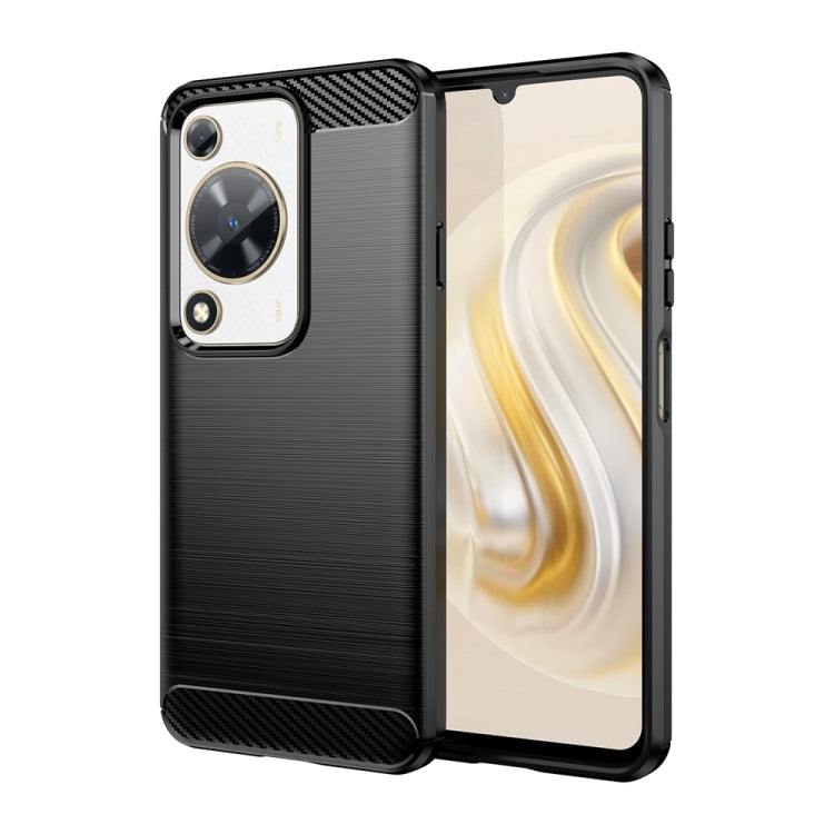 Brushed Texture Carbon Fiber TPU Phone Case – TPU, For Huawei nova Y72, For Huawei nova 12 Ultra, For Huawei Enjoy 70, For Huawei nova 12 Pro, For Huawei nova 12, For Huawei Mate 60 RS Ultimate, For Huawei Mate 60 Pro+, For Huawei Enjoy 60 Pro